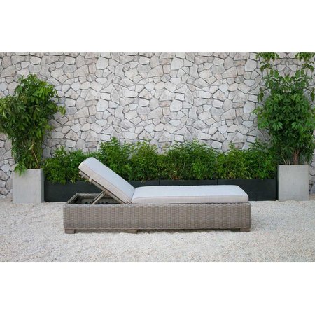 PIPERS PIT Outdoor Wicker Sunbed PI818763